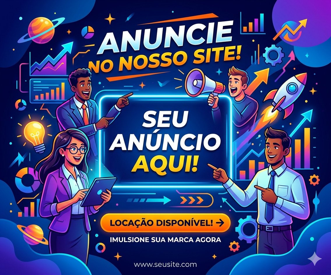 Anuncie aqui! Impulsione sua marca — audiência engajada.